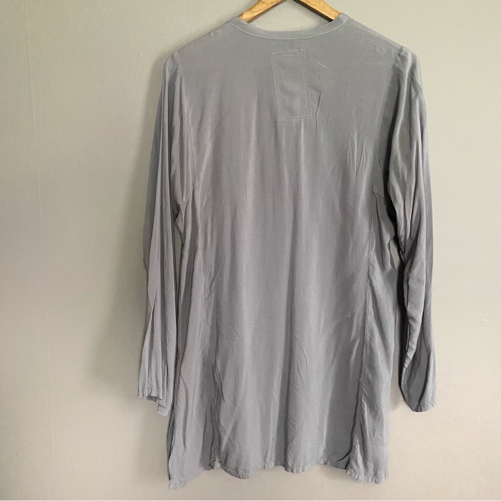 New Johnny Was Pete & Greta Henley Rayon Side Slit Tunic Size Small - Picture 2 of 7